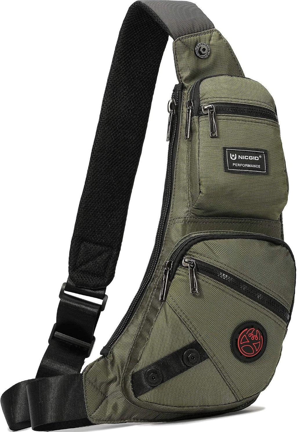 Sling Bag Chest Shoulder Backpack Crossbody Daypack for Men Women