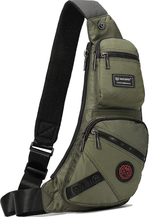 Sling Bag Chest Shoulder Backpack Crossbody Daypack for Men Women